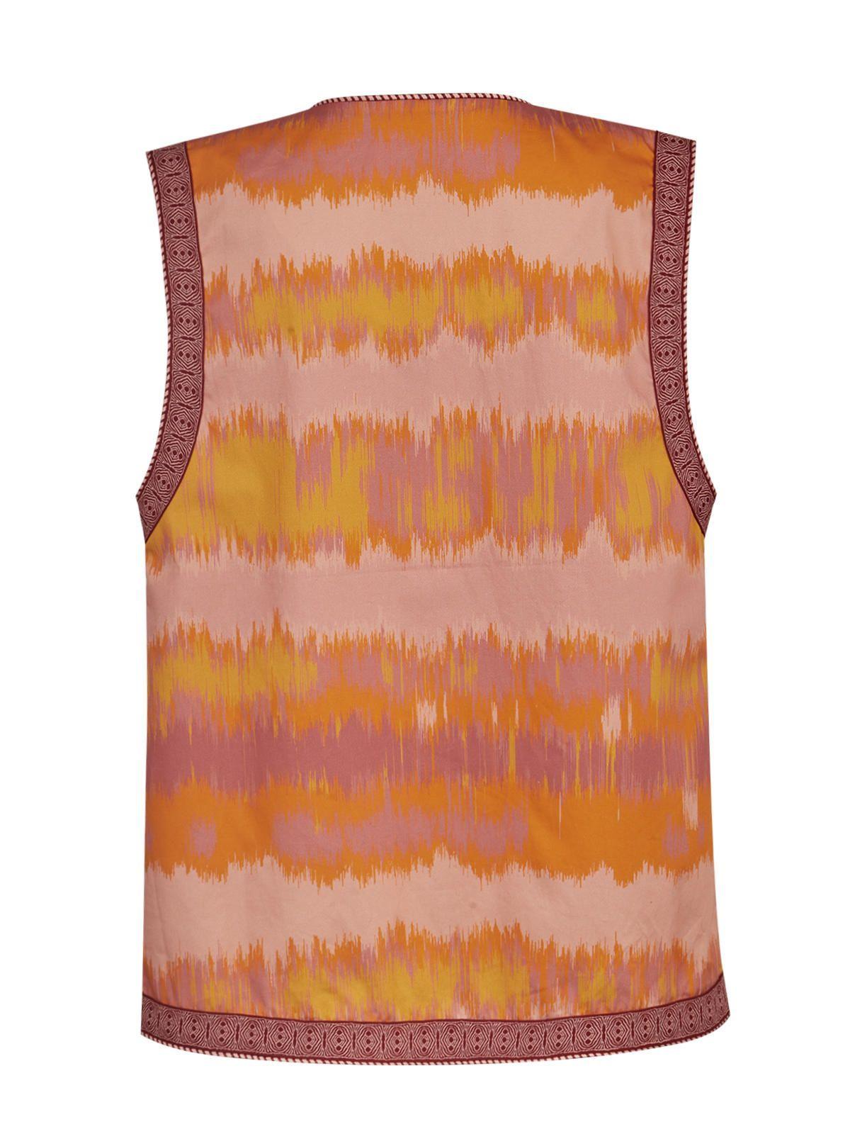 Chaqueta Algodón Orgánico Naranja Delfi Mujer -1