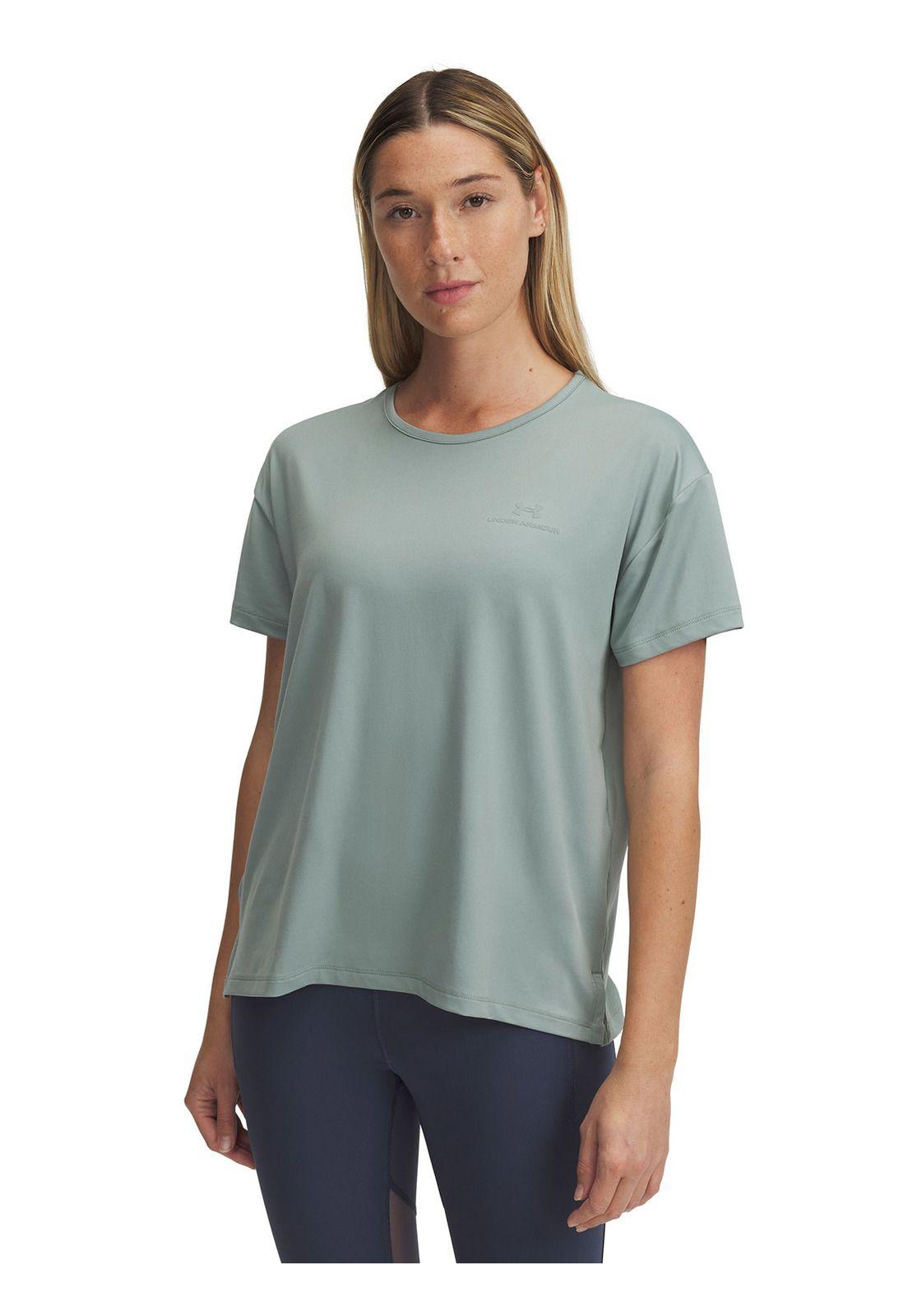 Polera Manga Corta Vanish Mujer Verde-0