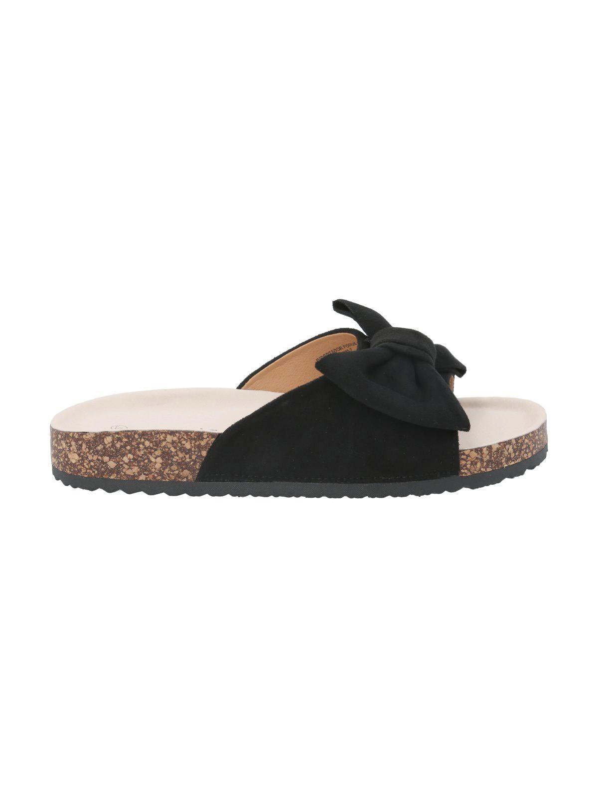 Sandalia Mujer Ermine Negro-1