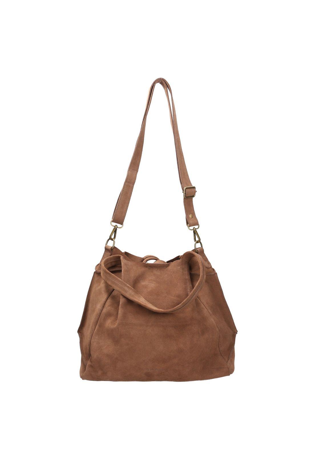Cartera Mujer Liam Tote Café-0