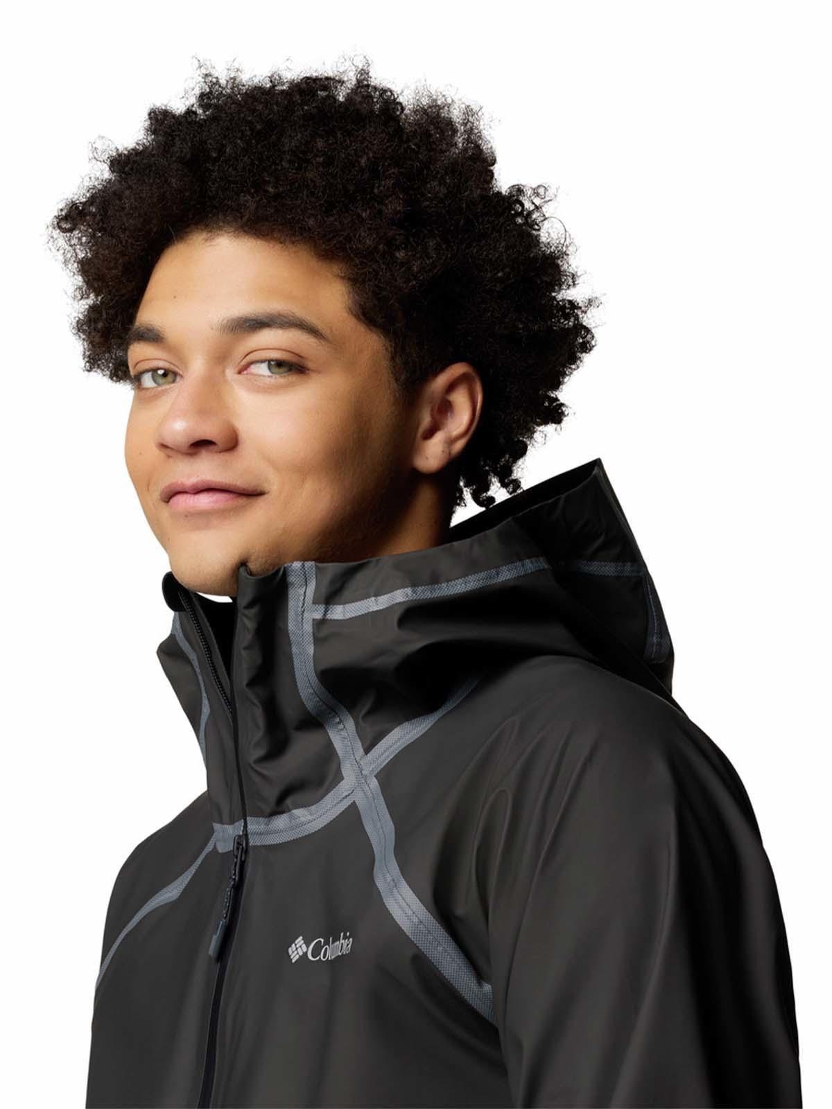 Cortaviento Hombre Reign No Shine Negro-3