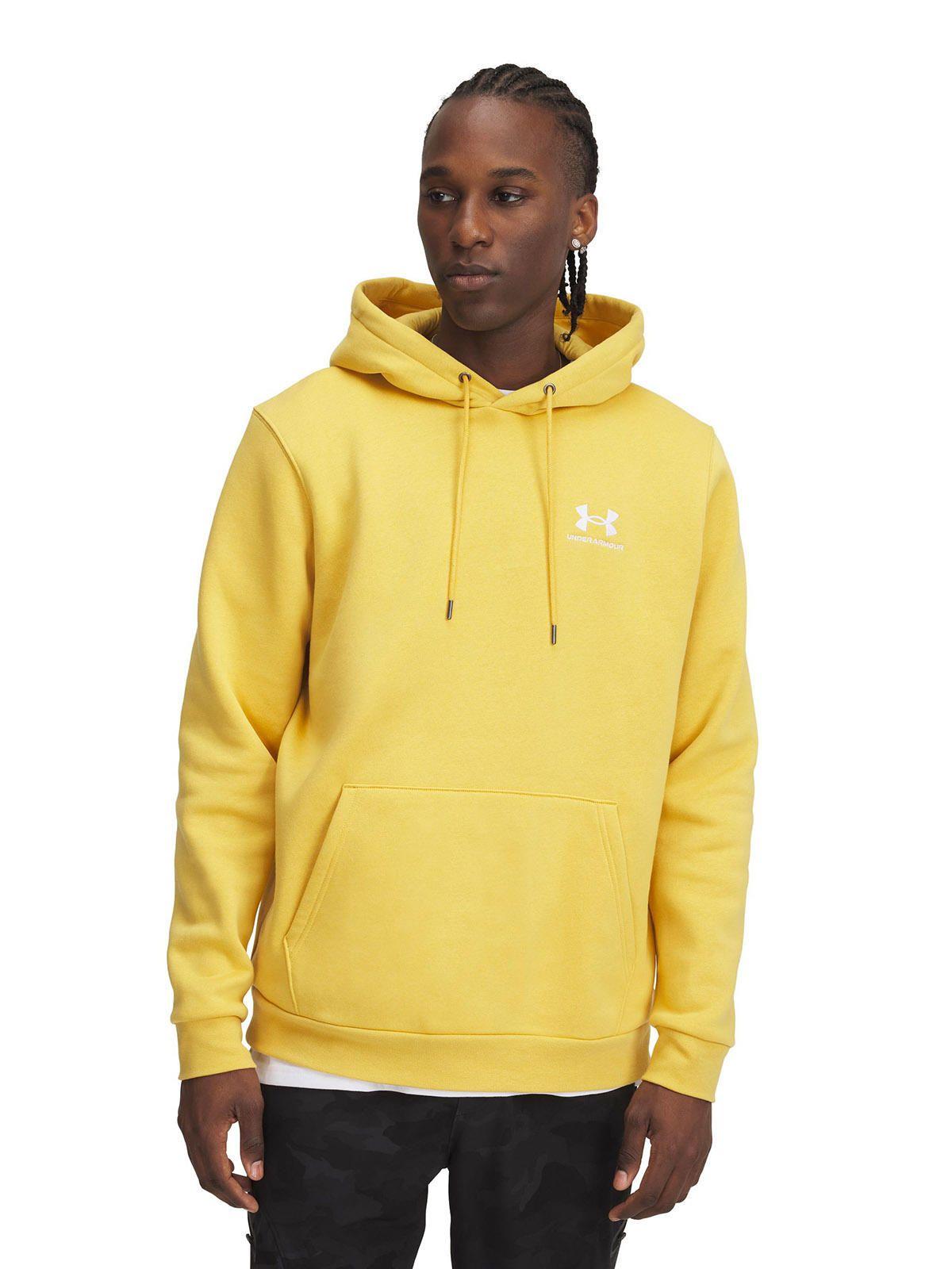 Polerón UA Icon Fleece Hombre Amarillo-0