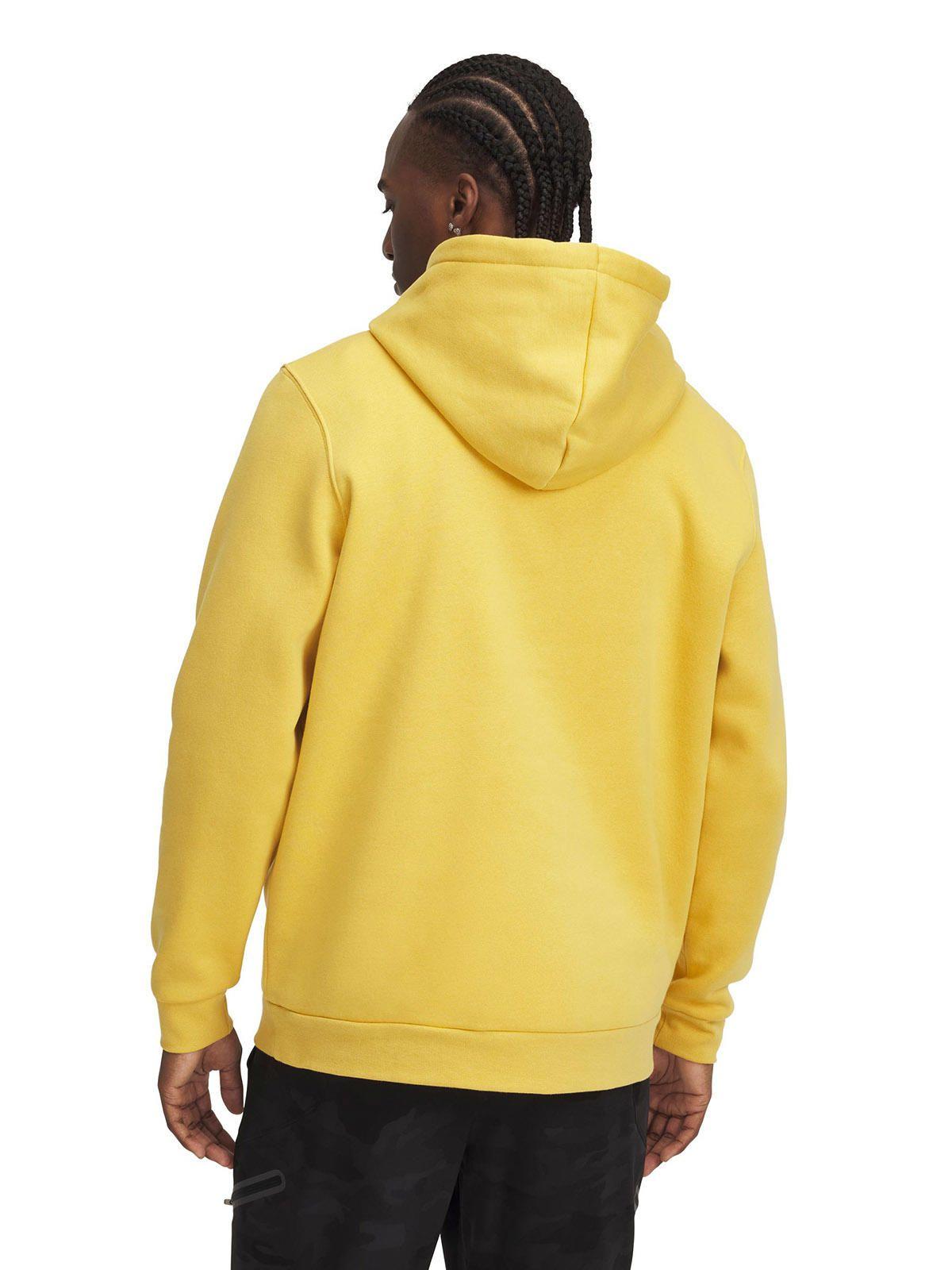 Polerón UA Icon Fleece Hombre Amarillo-1