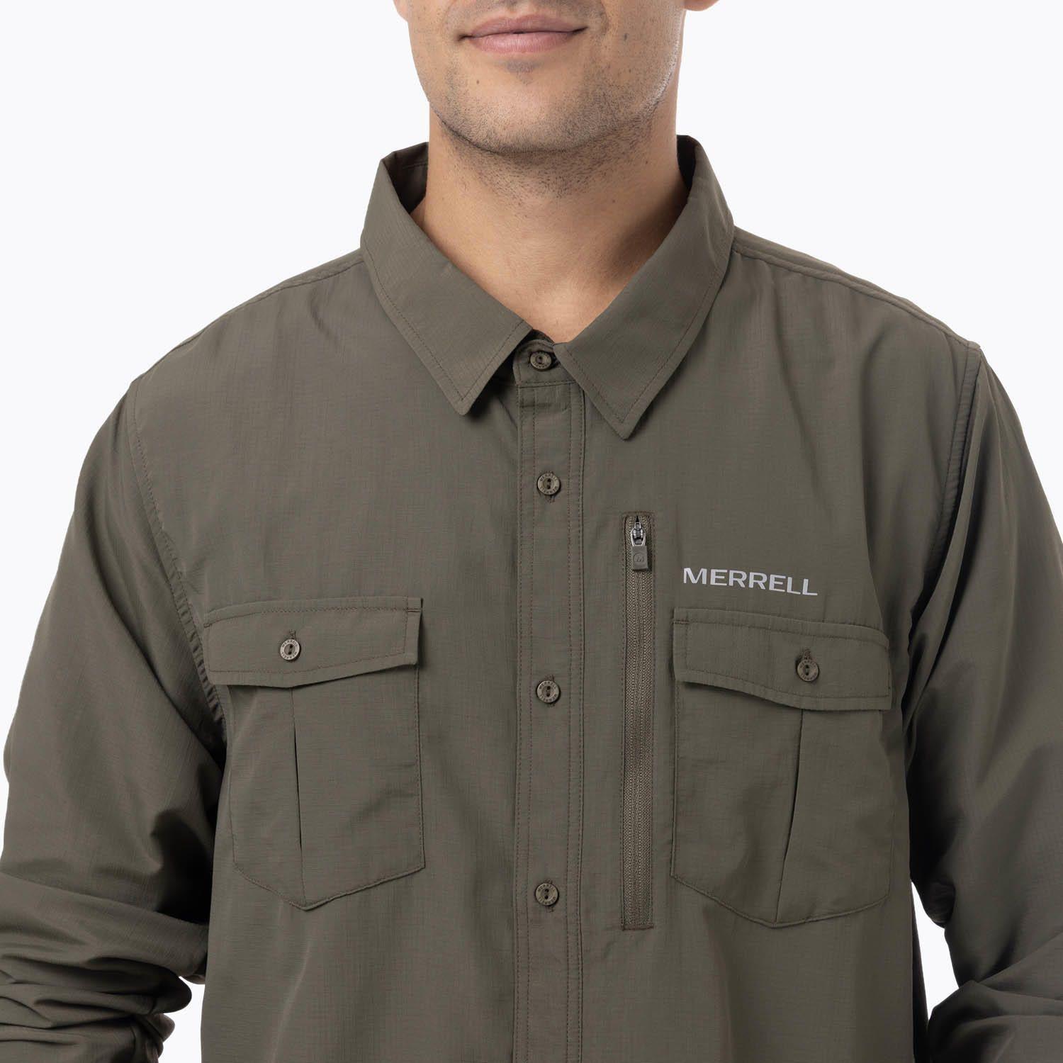 Camisa Manga Larga Hombre Kuskov Verde-5