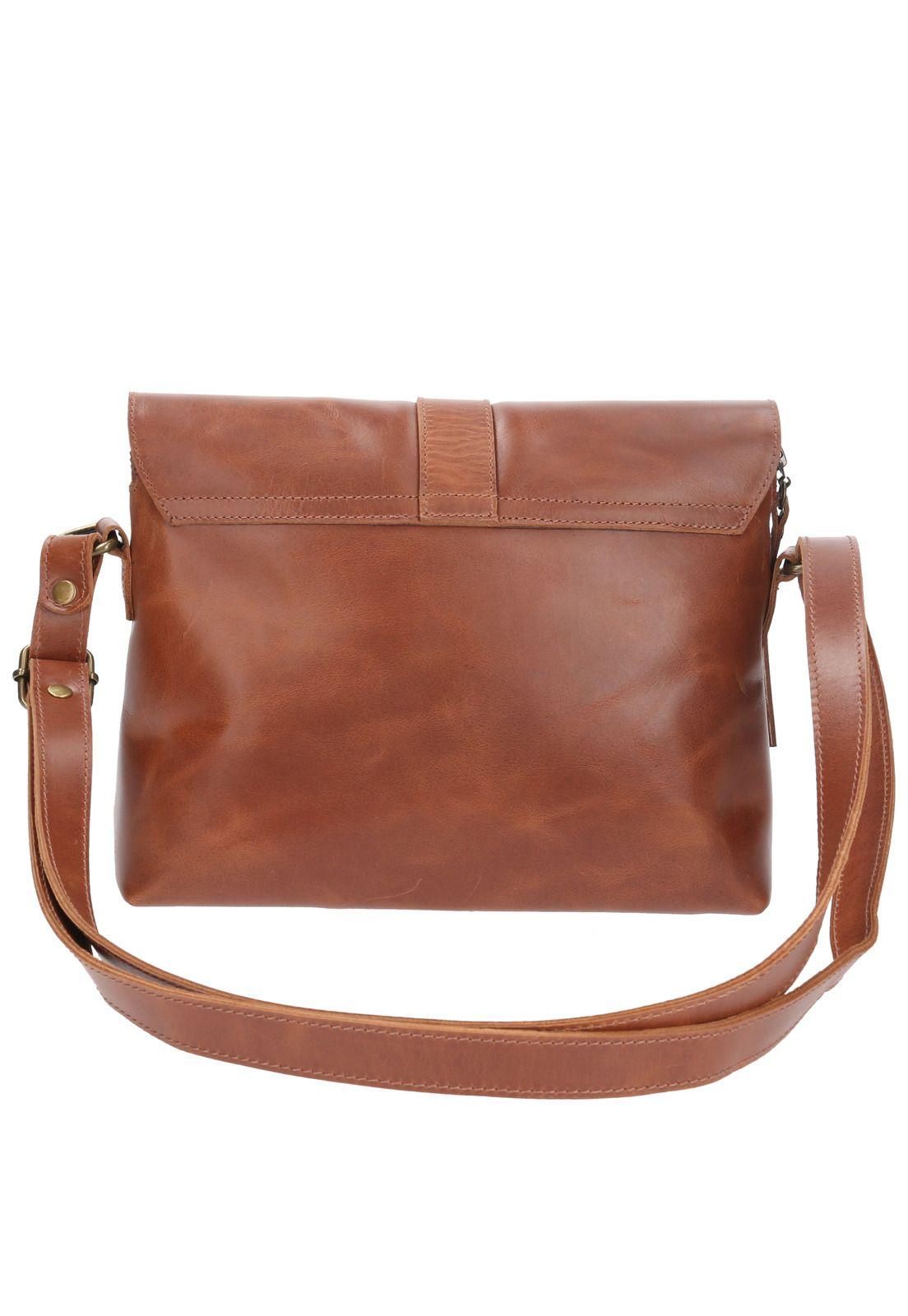 Cartera Mujer Luigi Cross Café-2