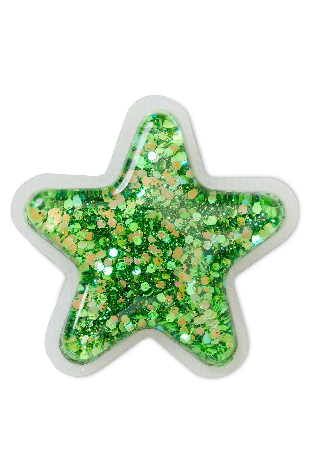 Jibbitz Estrella Mágica Verde-0