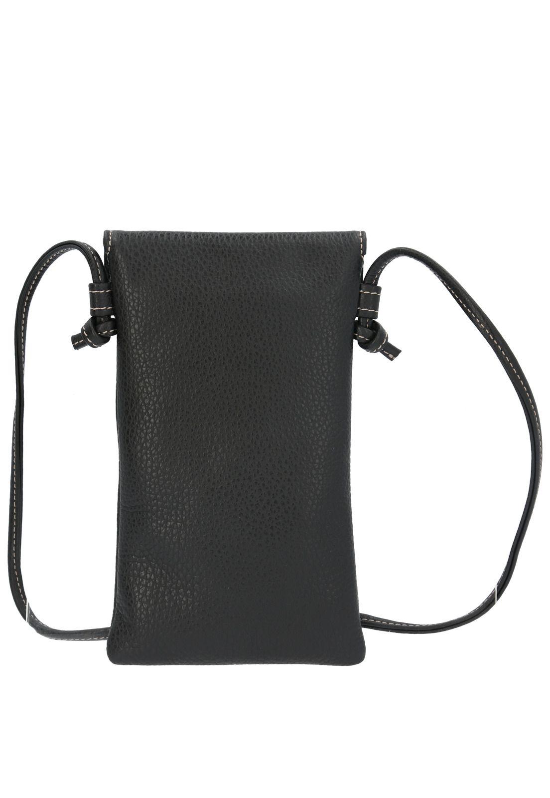Cartera Cuero Mujer Manarola Cross Negro-1