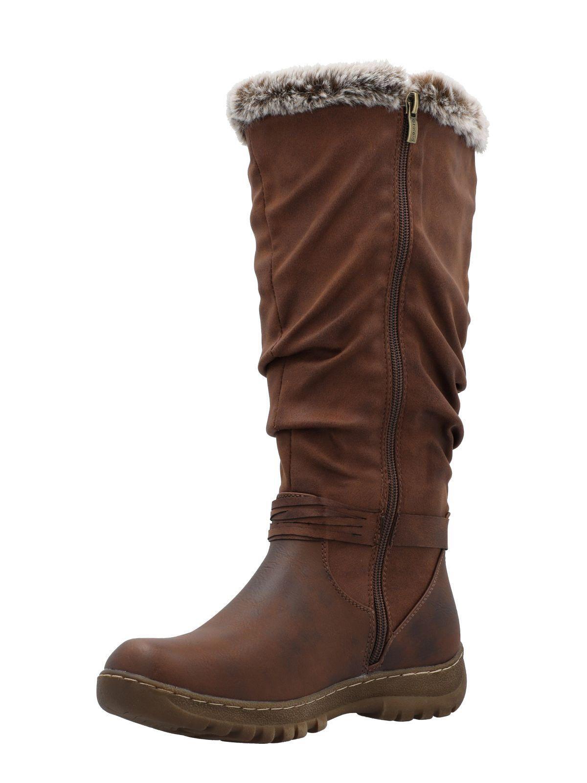 Bota Mujer Luz Café-4