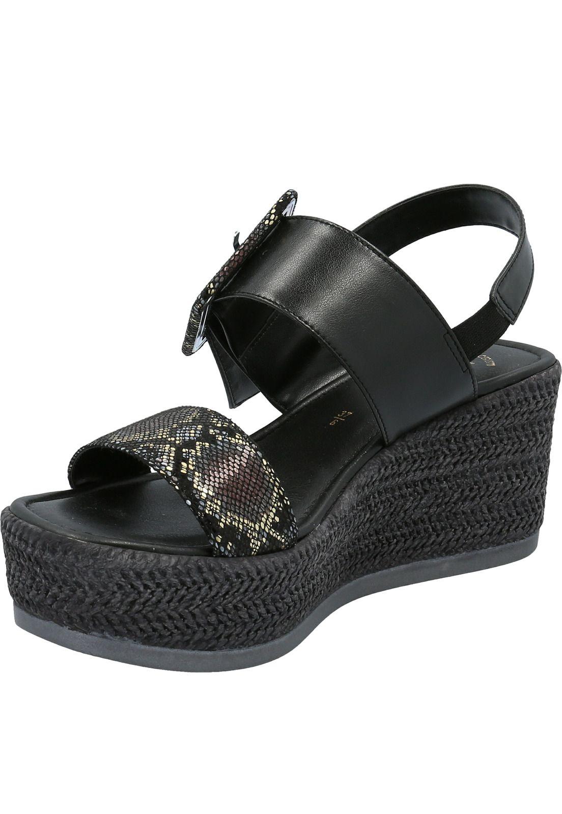 Sandalia Mujer Porzia Negro-3