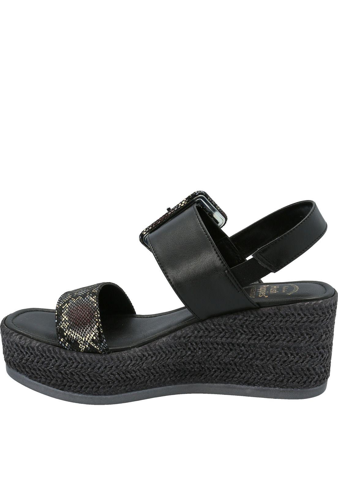 Sandalia Mujer Porzia Negro-4