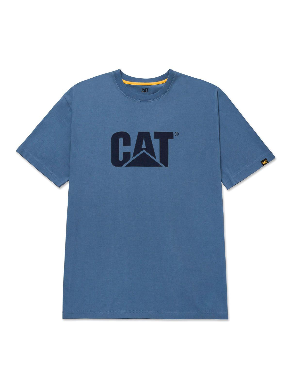 Polera Manga Corta Hombre Tm Logo Tee Azul-0