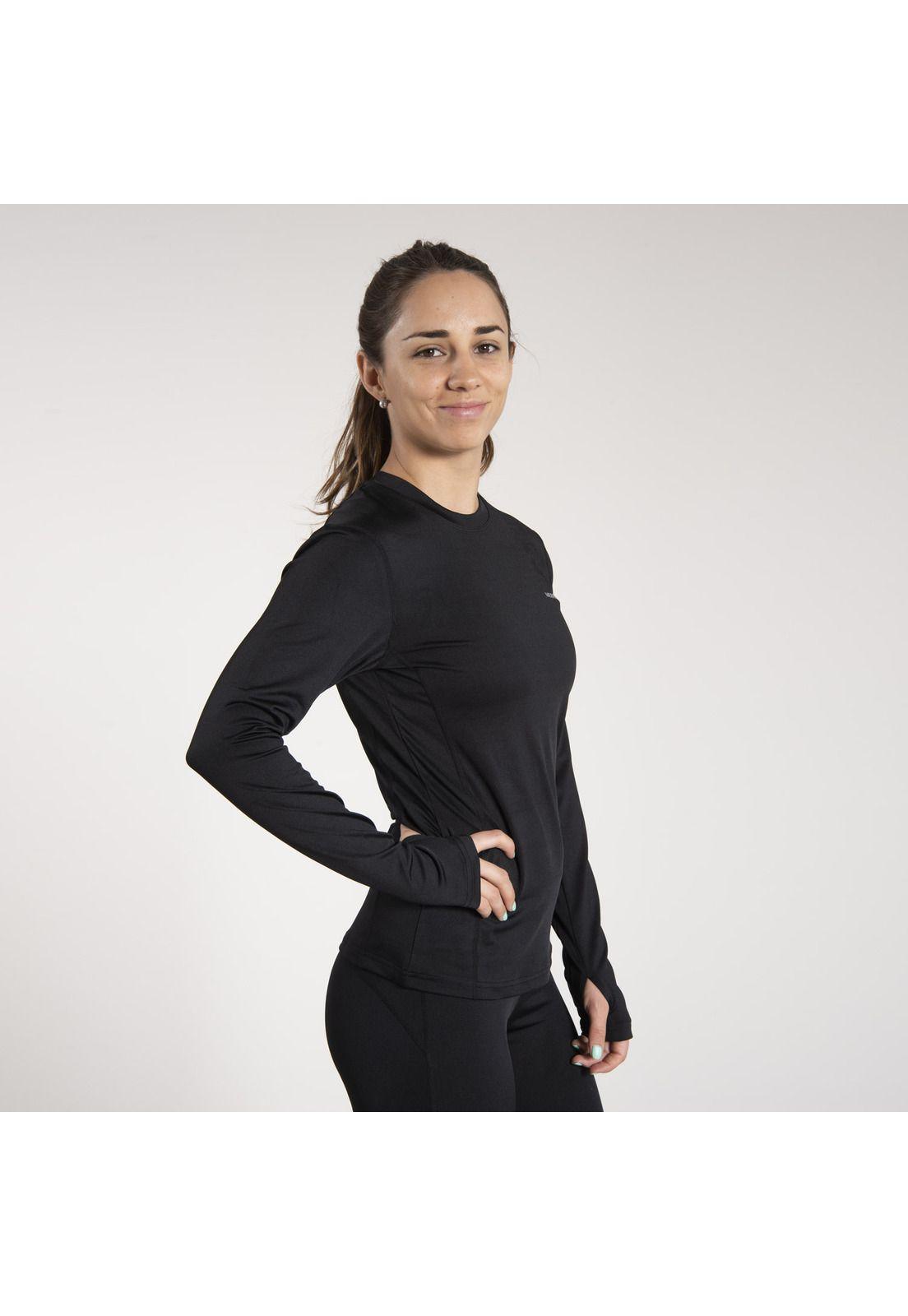 Primera Capa Mujer First Layer Negro-1