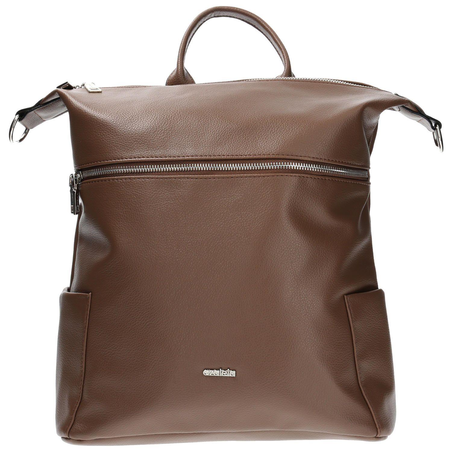 Mochila Convertible Kier Backbag Café Mujer-0