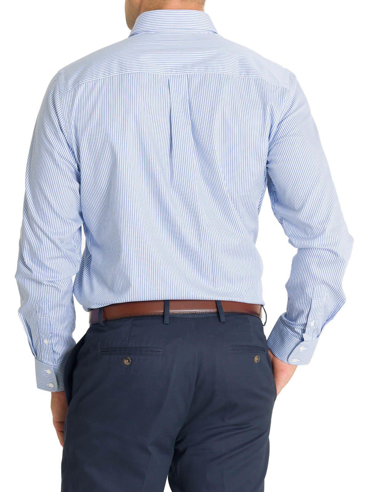 Camisa Cuello Botón Hombre Easyiron Blanco-4