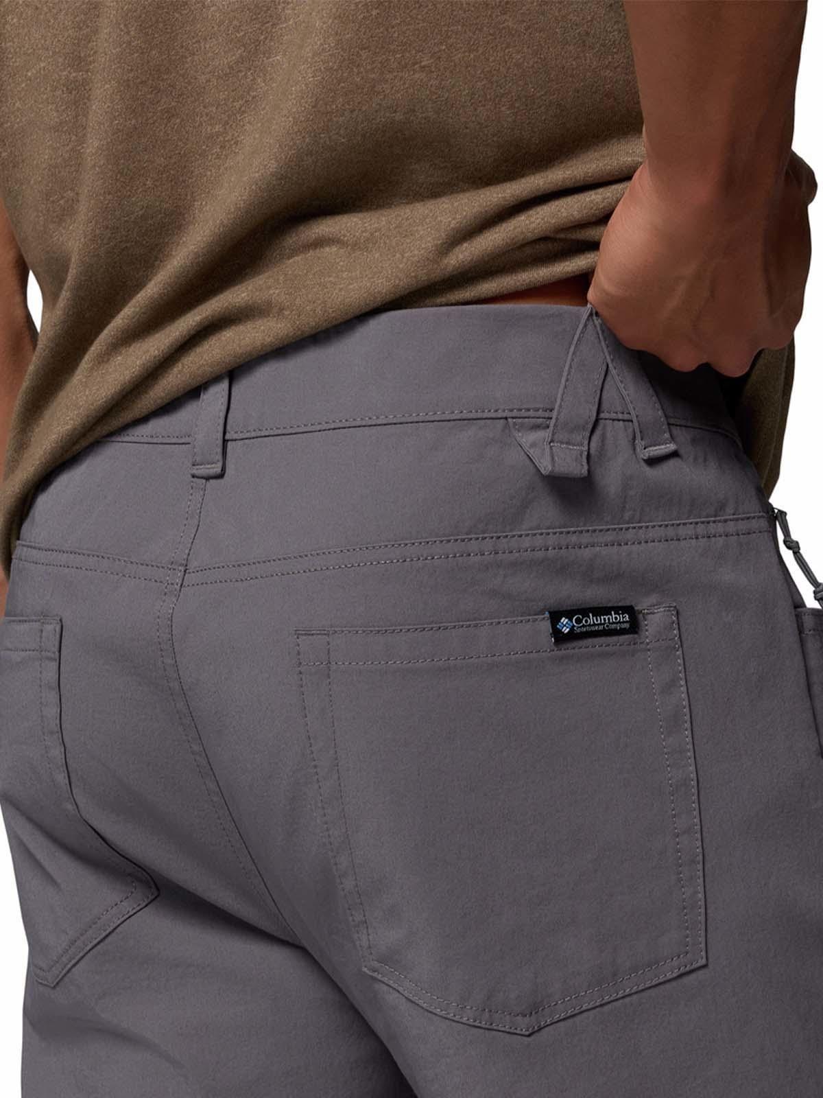Pantalón Hombre Roc 5 Pocket Gris-4