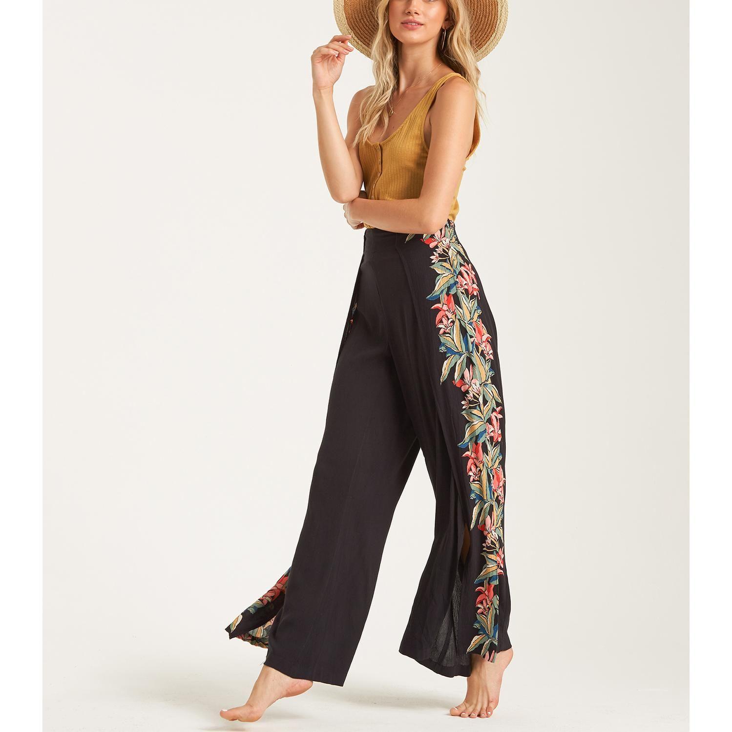 Pantalon  Split Spirit Negro Mujer-0