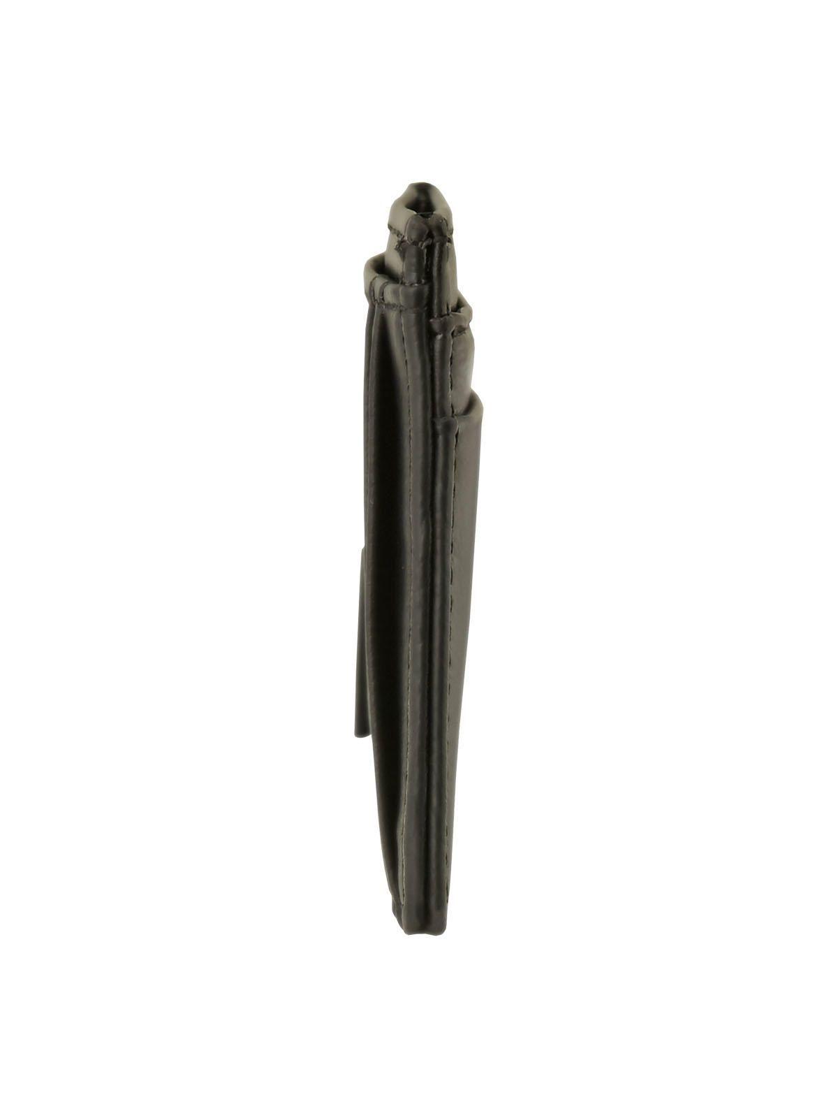 Billetera México Leather Unisex Negra-4