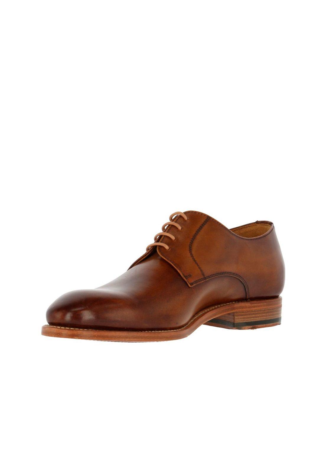 Zapato Cuero Norman Café-1
