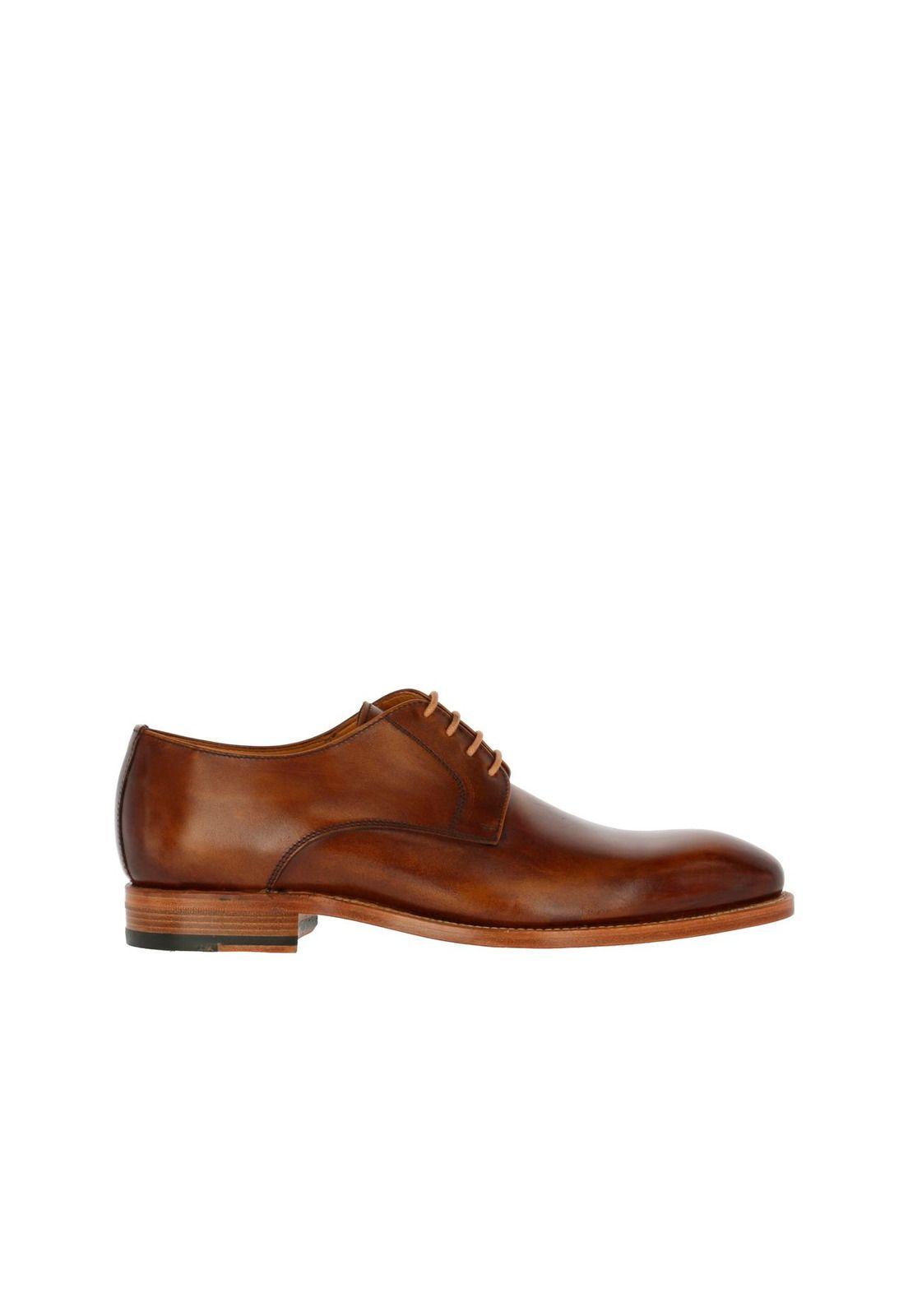 Zapato Cuero Norman Café-3