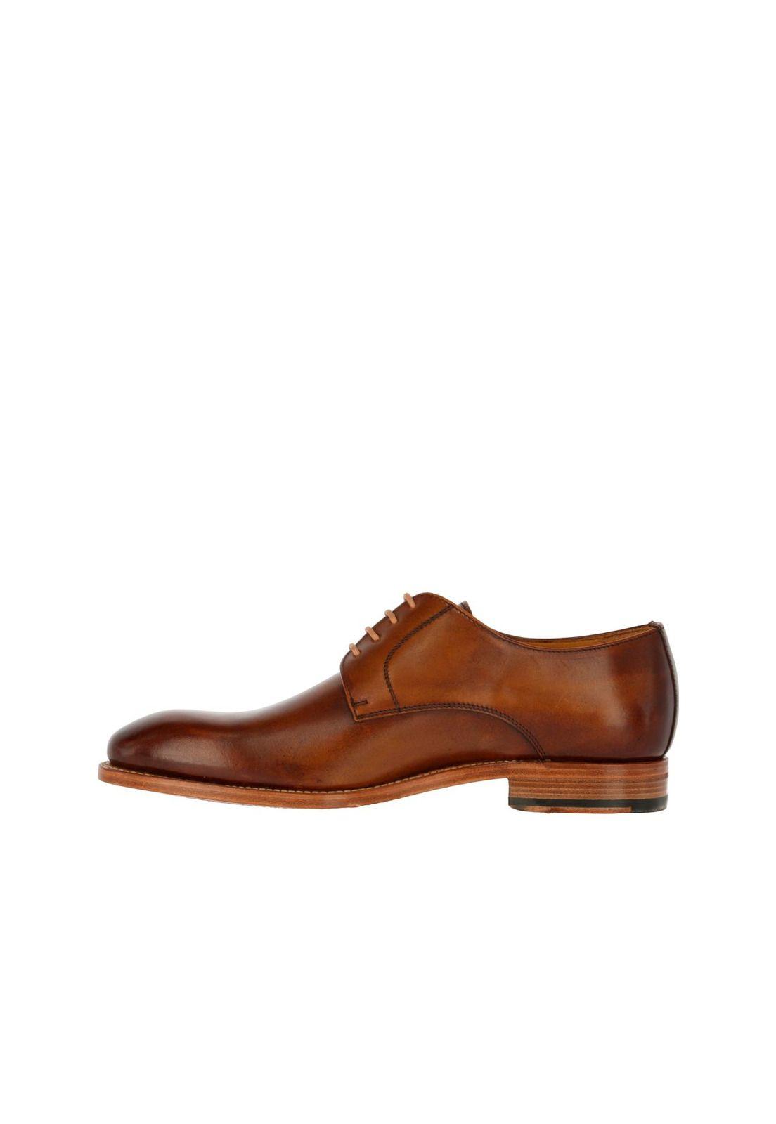 Zapato Cuero Norman Café-4
