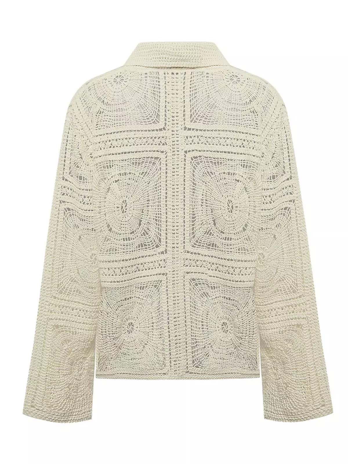 Sweater Algodón Orgánico Mujer Laia Blanco -1