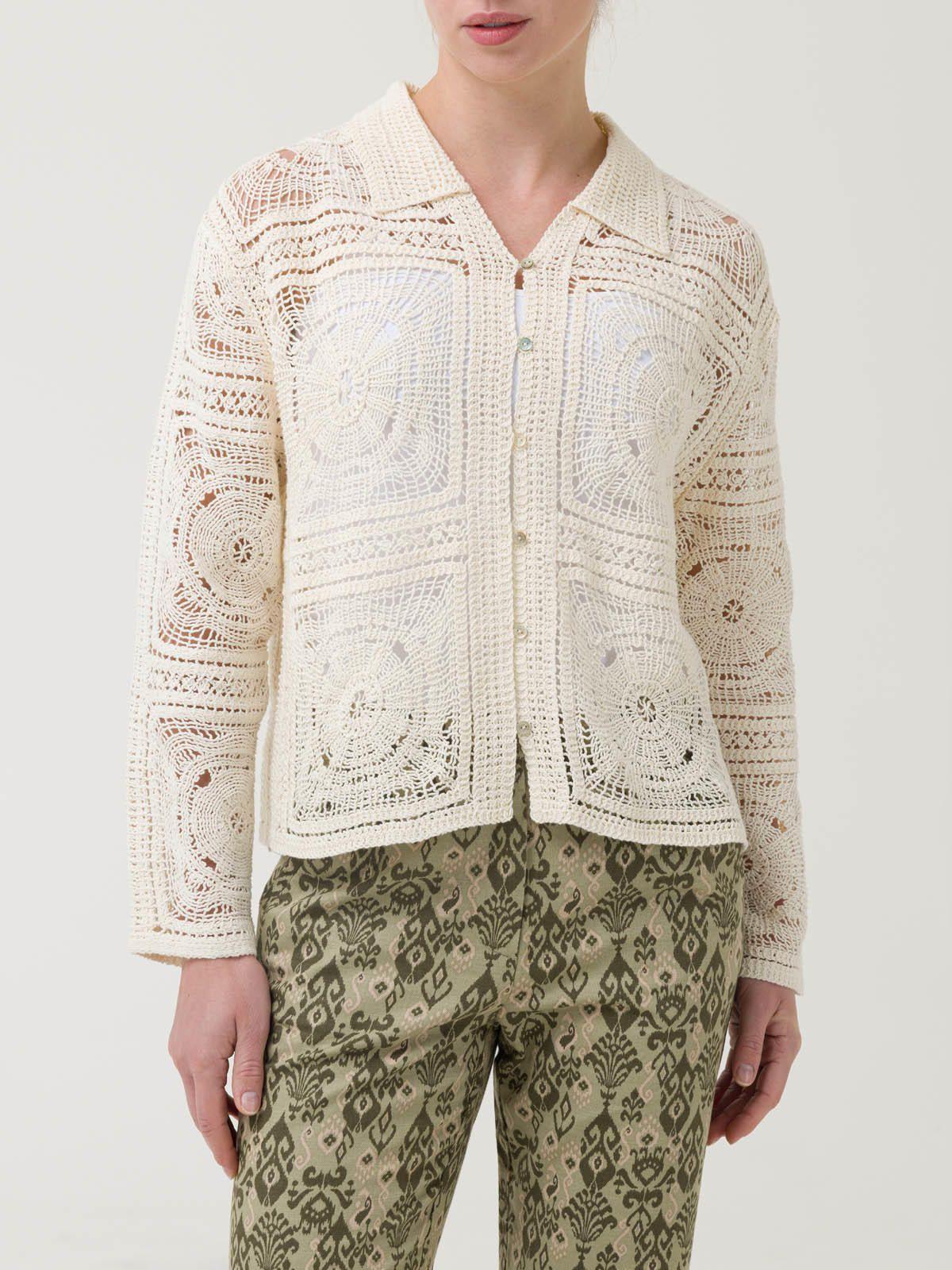 Sweater Algodón Orgánico Mujer Laia Blanco -4
