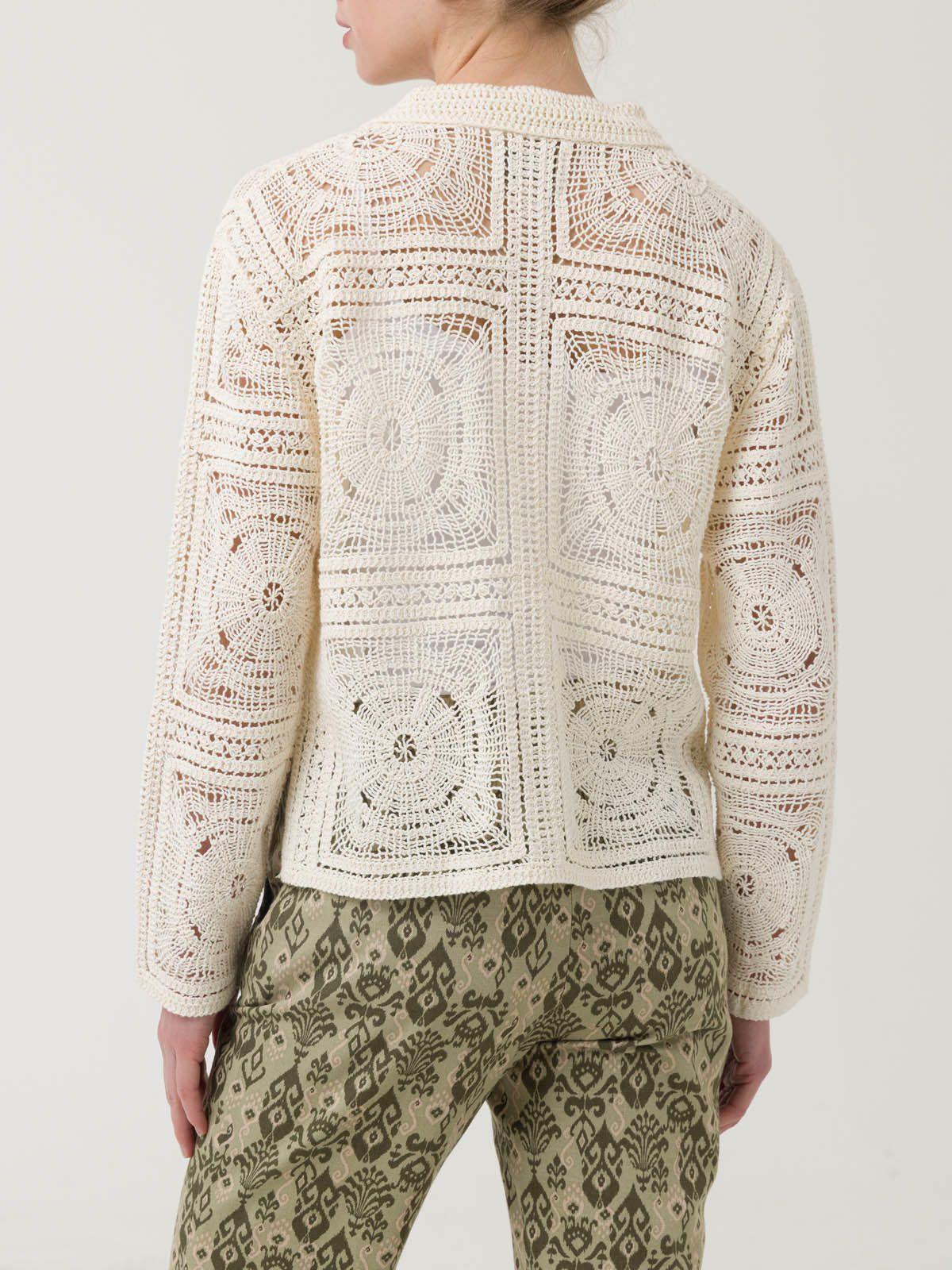 Sweater Algodón Orgánico Mujer Laia Blanco -5