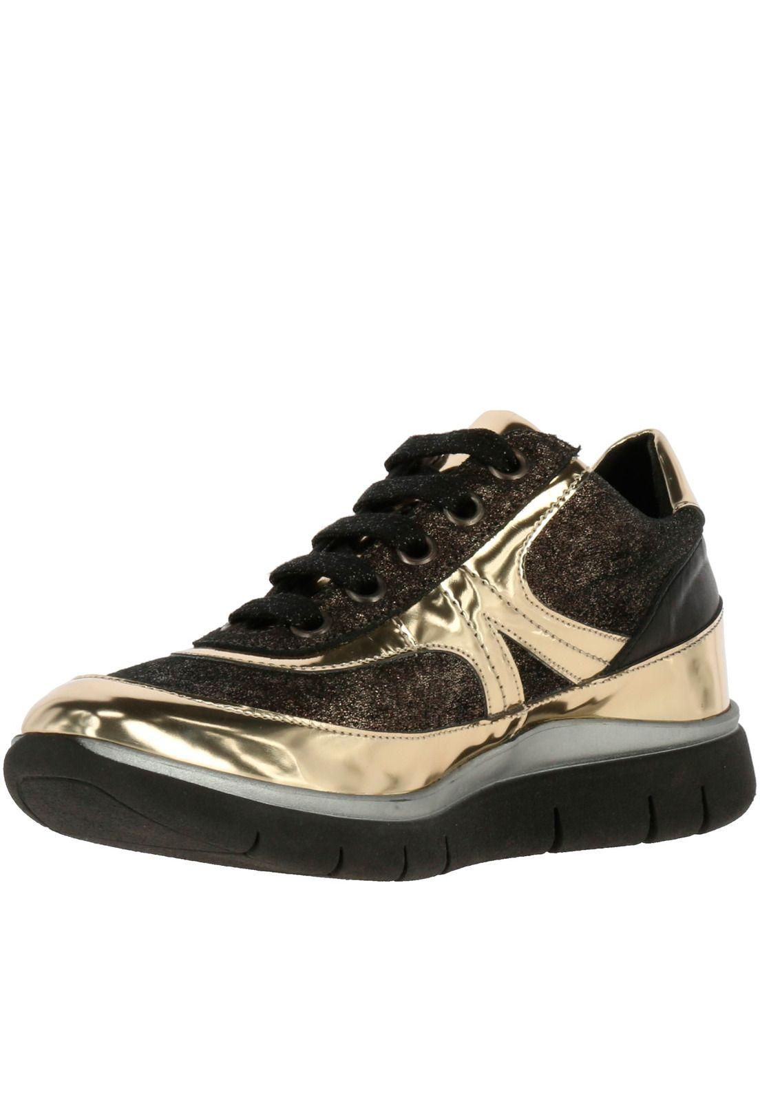 Zapatilla  Mujer Pat Jonson Dorado-1