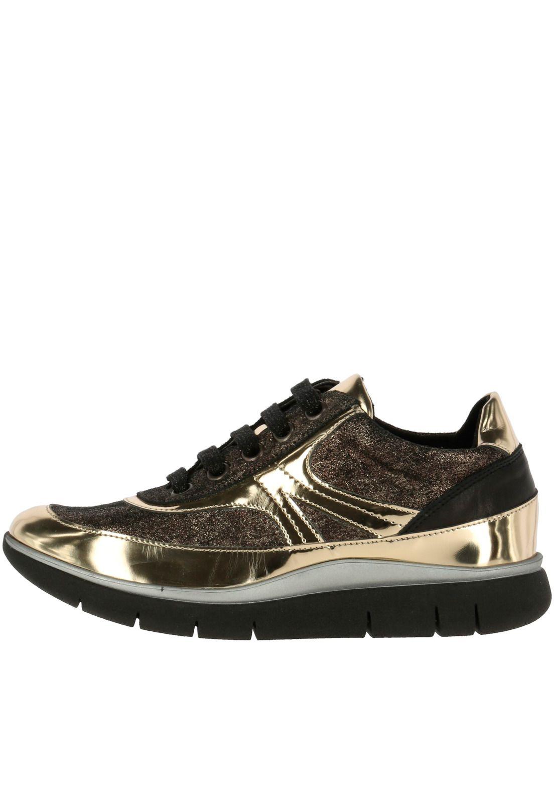 Zapatilla  Mujer Pat Jonson Dorado-2