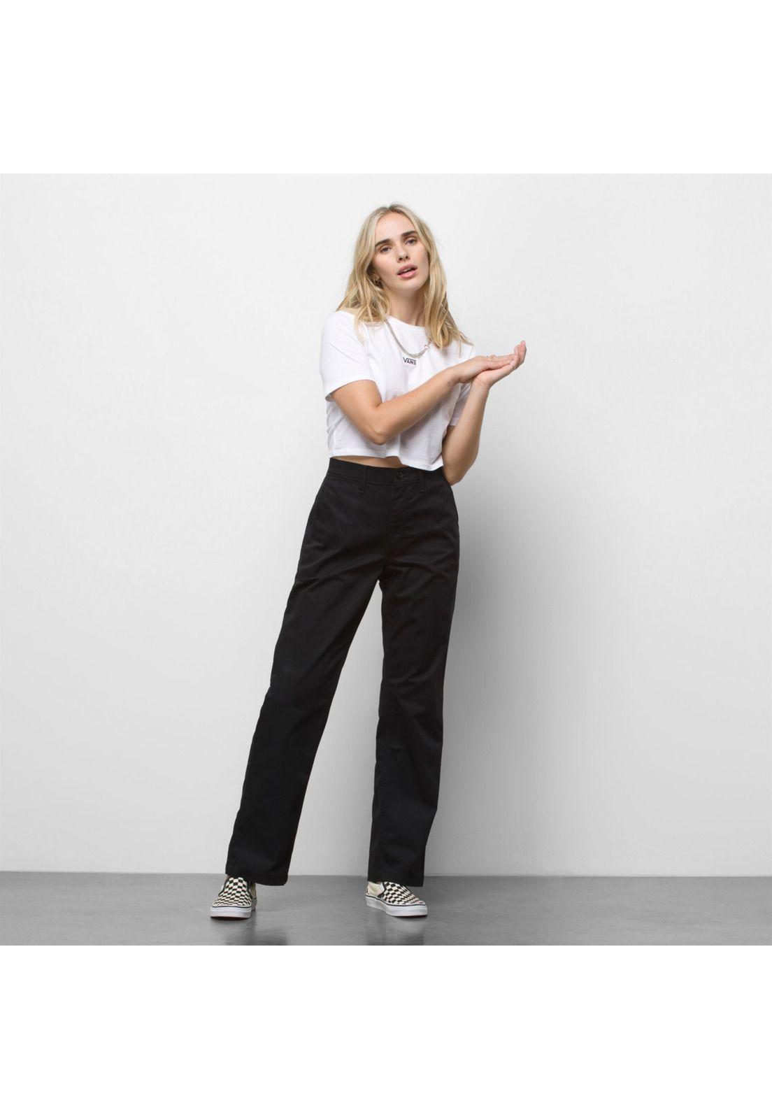 Pantalón Hombre Authentic Chino Relaxed Black-4