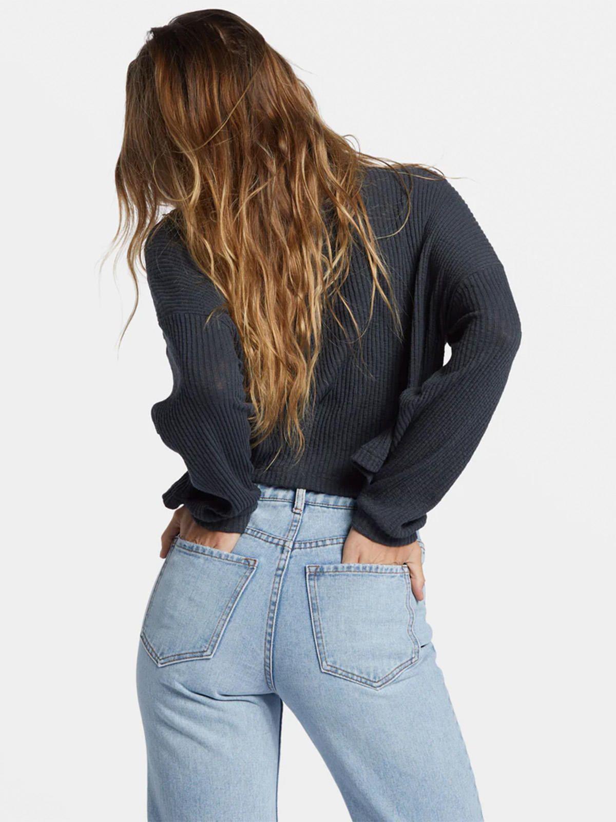 Sweater Mujer Good Catch Negro-1