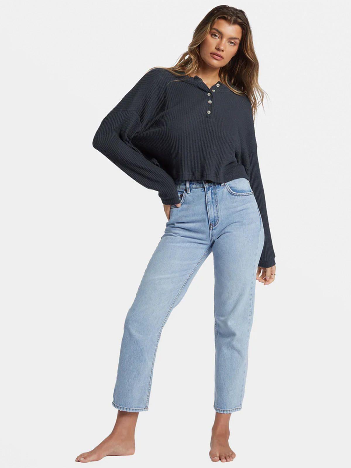 Sweater Mujer Good Catch Negro-4