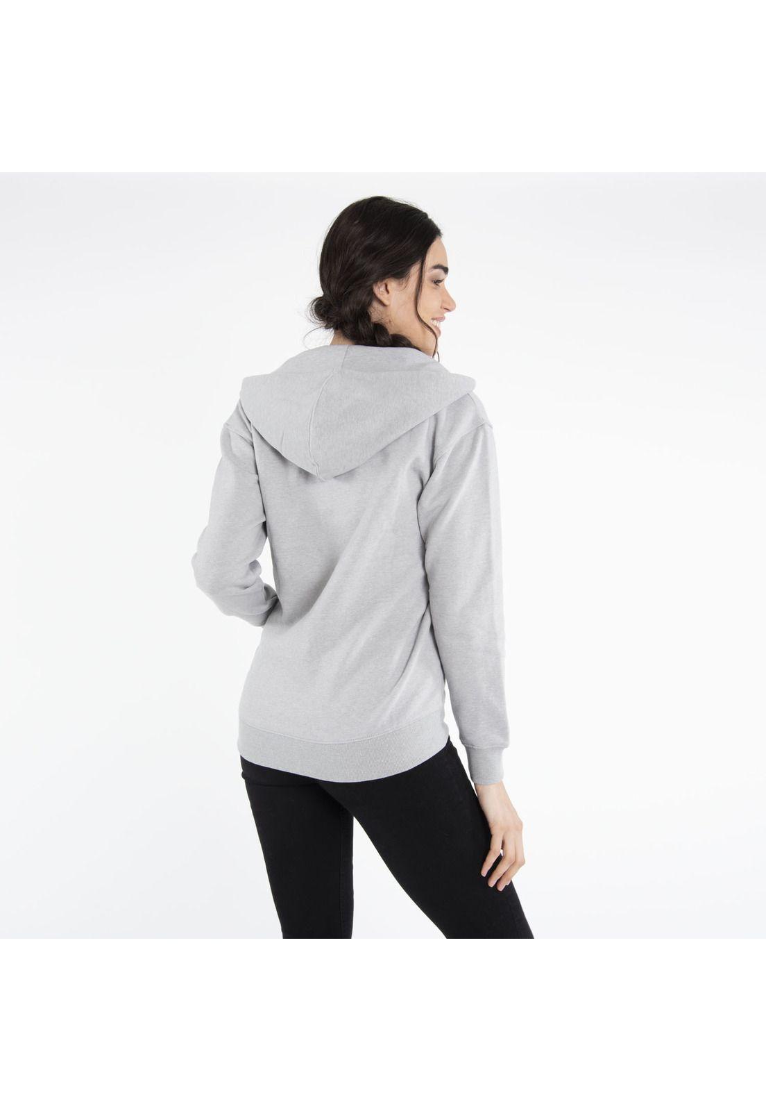 Polerón Mujer Arena Sweatshirt Gris-2