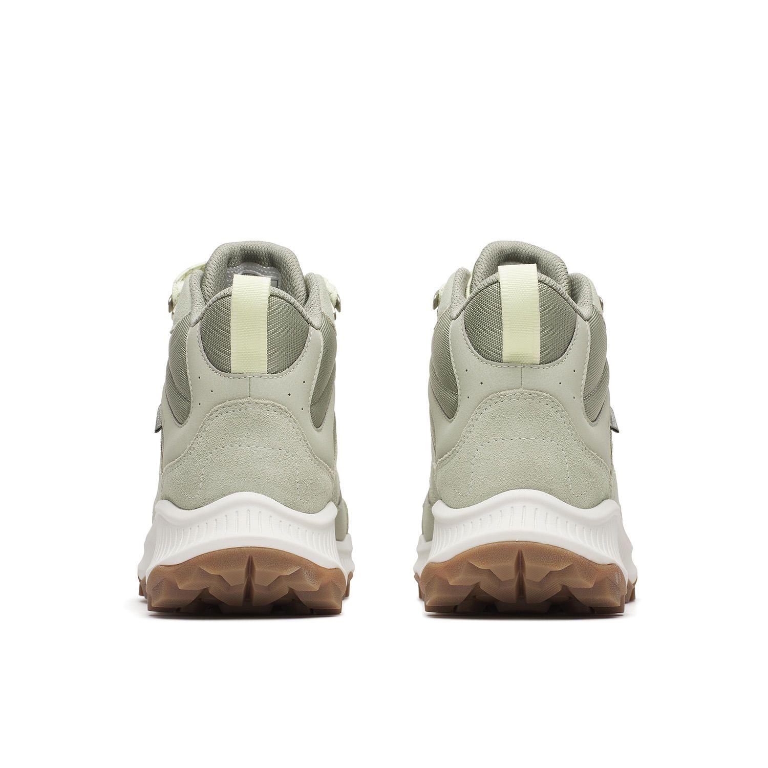 Botin Cuero Mujer Tempo Sol Mid Waterproof Verde Claro-6