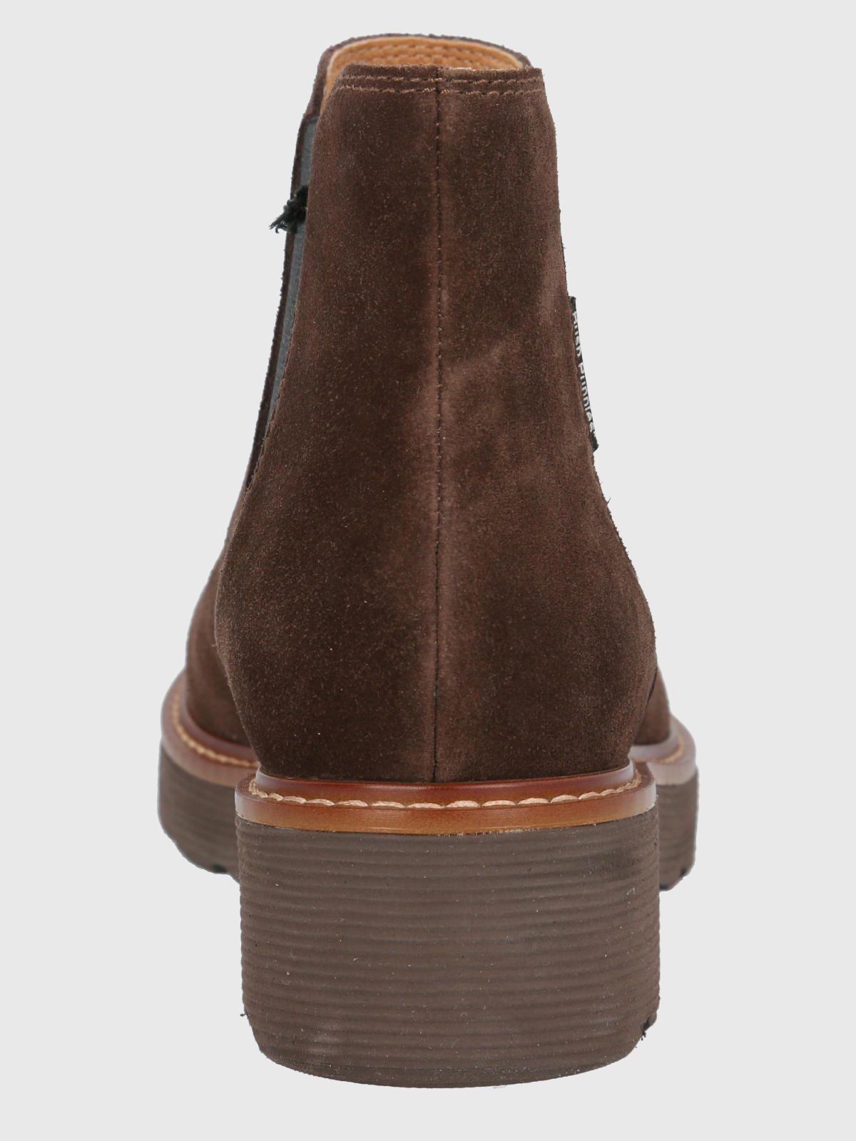 Botín Cuero Mujer Bonnie Café Oscuro-6