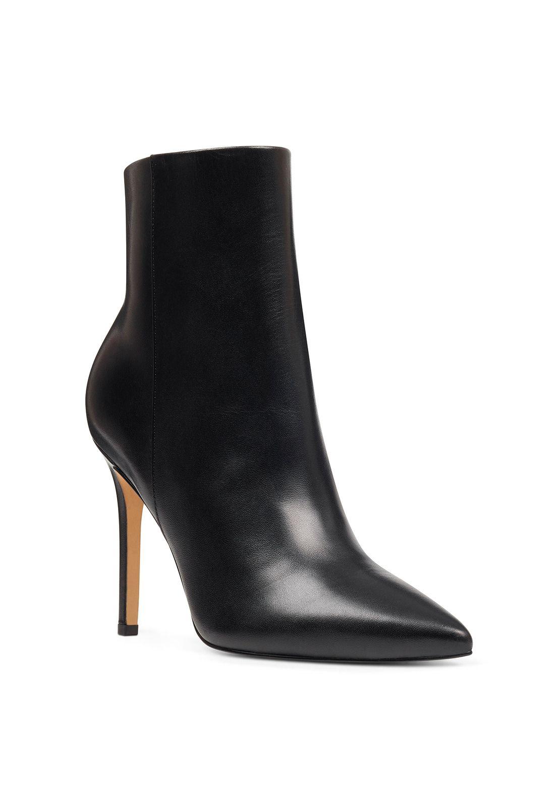 Botín Cuero Trendluver Negro Mujer-0