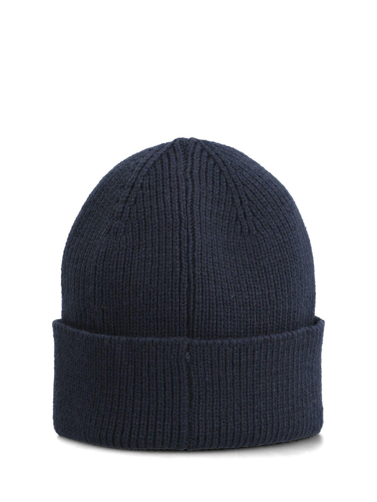 Gorro Unisex Beanie Patch Hp Azul Marino-1