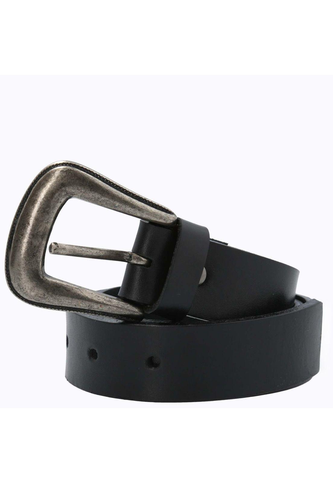 CinturÃ³n Cuero Mujer Cinturón Cuero Mujer Hp Virgine Negro Hush