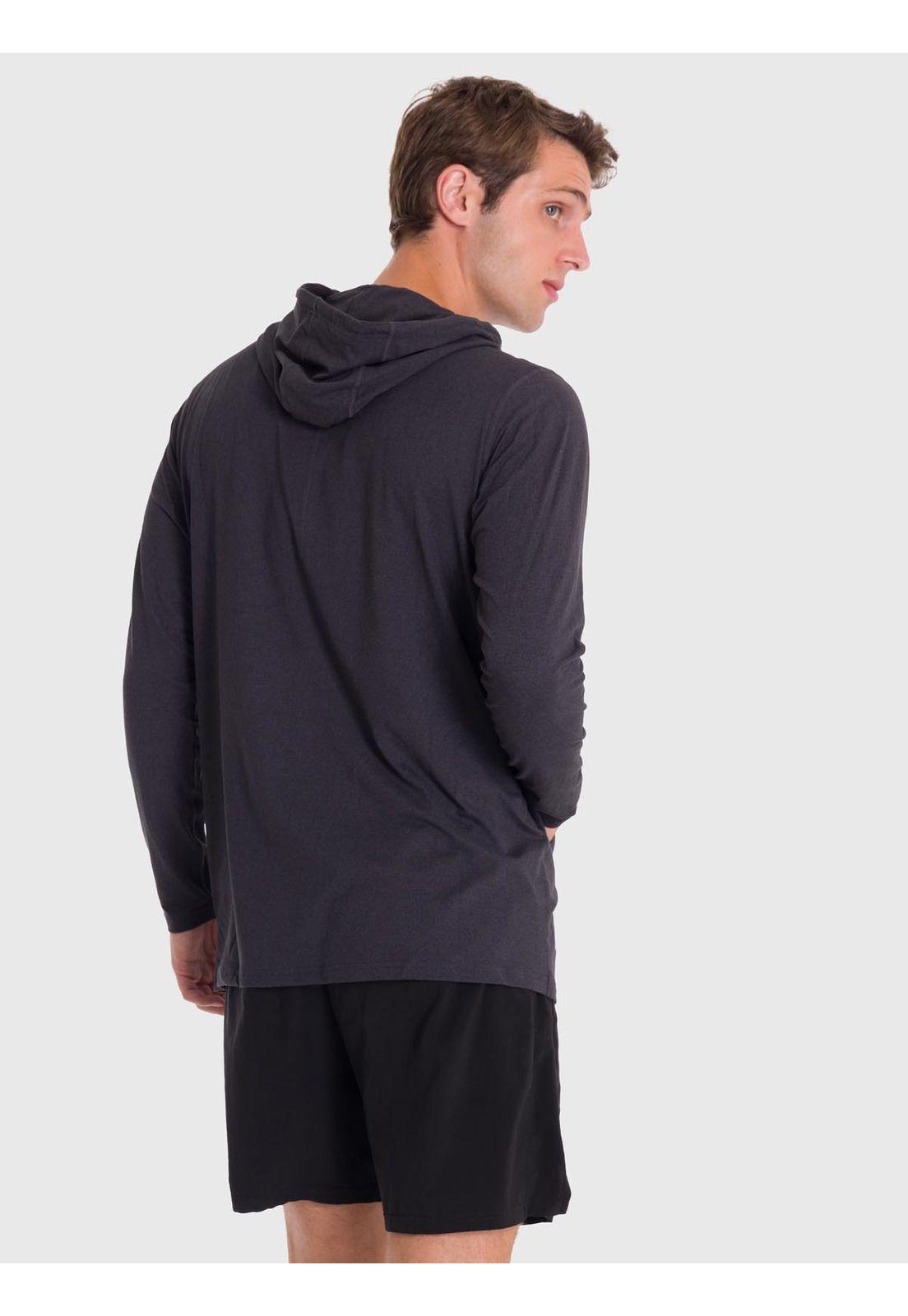 Polerón Hombre Hoodie Base Layer Negro-4
