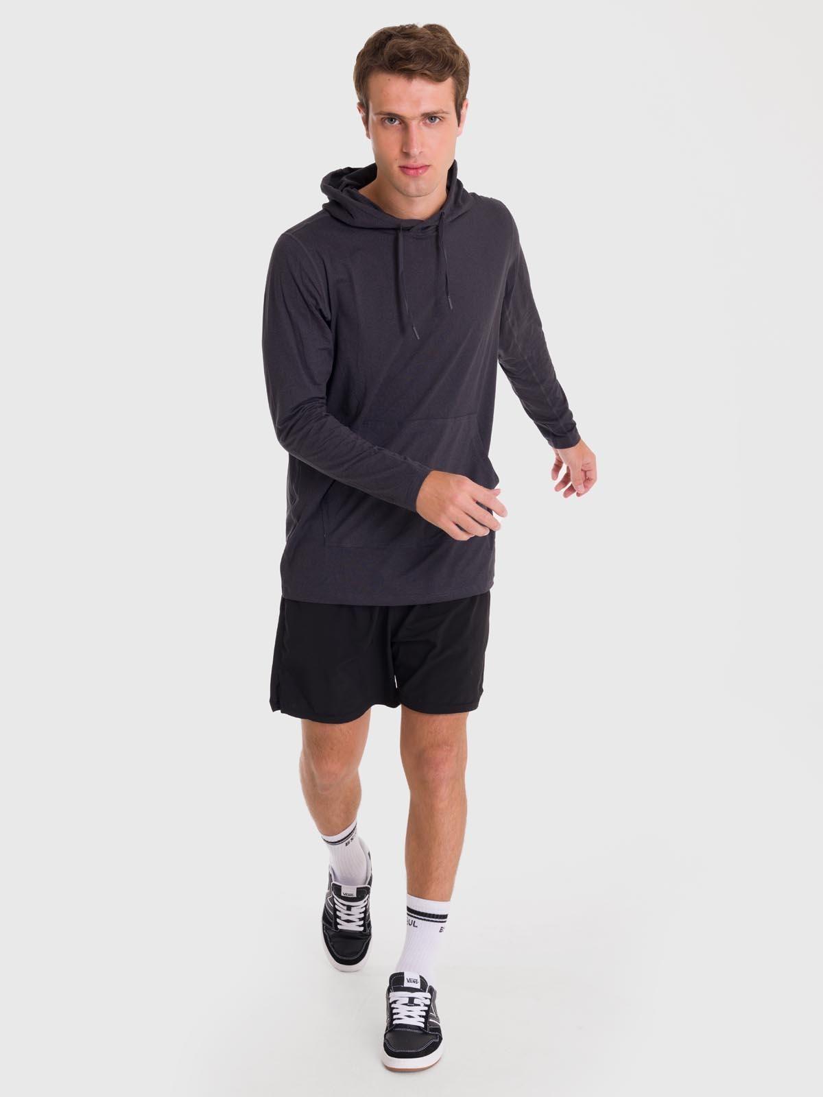 Polerón Hombre Hoodie Base Layer Negro-0