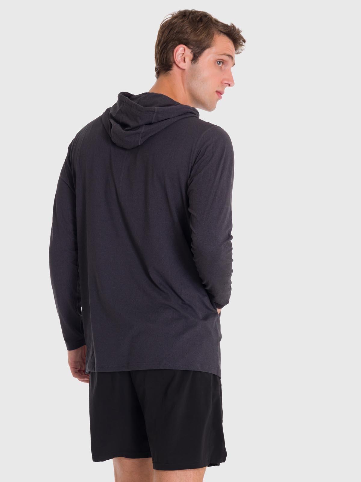 Polerón Hombre Hoodie Base Layer Negro-4