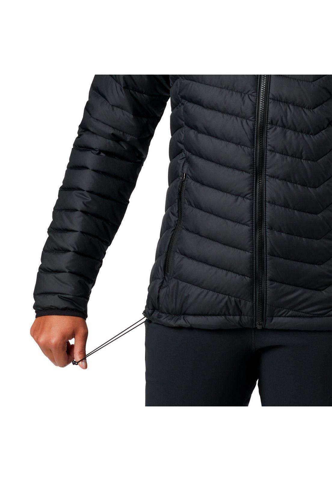 Parka Mujer Powder Lite Hooded Negro-2
