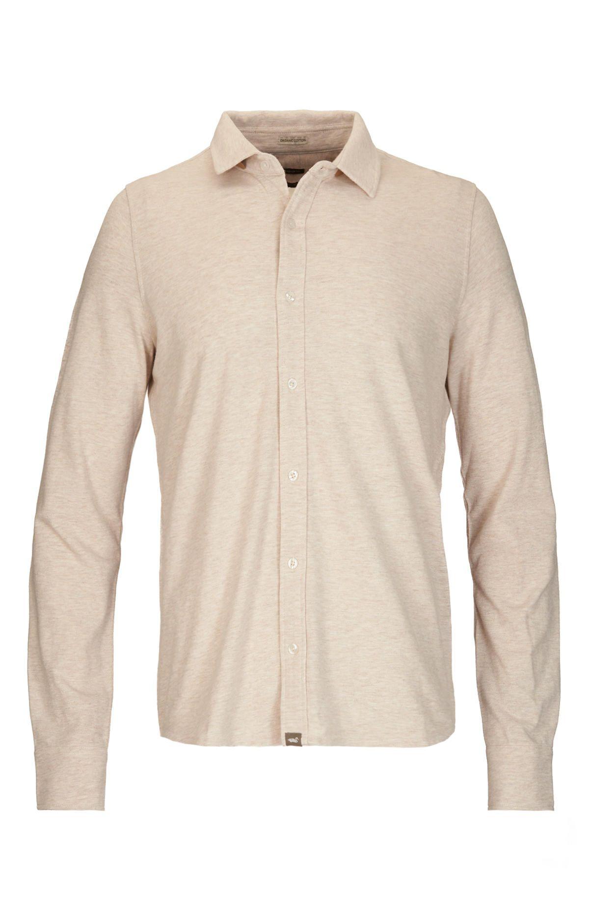 Polera M/L Hombre Piquelong Verde Claro-0