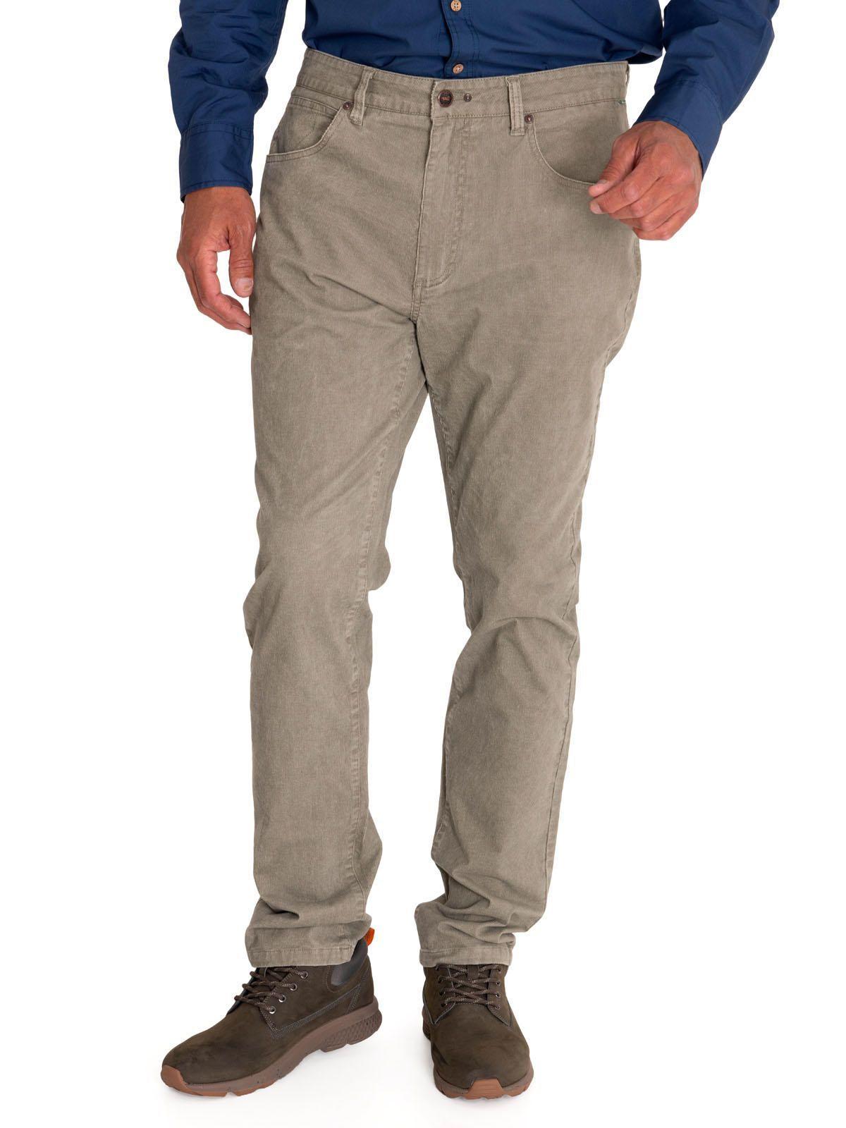 Pantalón Natural Flex Hombre Corduroy Beige-4