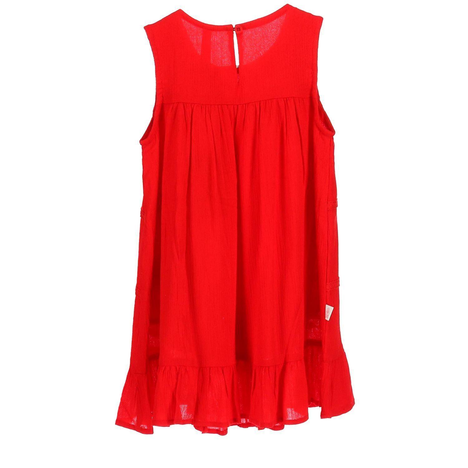 Vestido Algodón Drs/Violeta Rojo-1