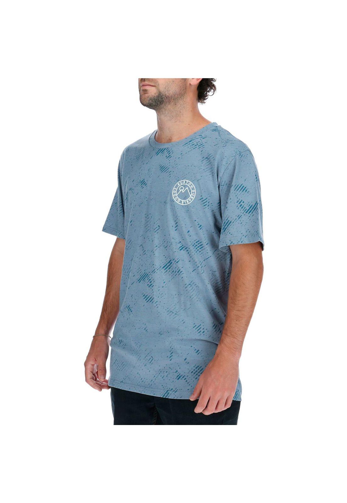 Polera M/C  Hombre Bronn Azul-1