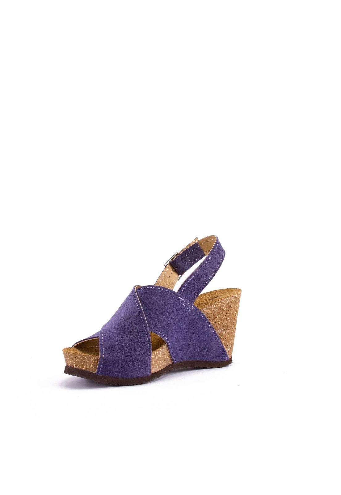 Sandalia  Ambar Casual Morado-3