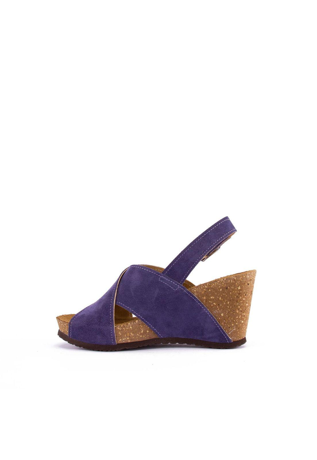 Sandalia  Ambar Casual Morado-4