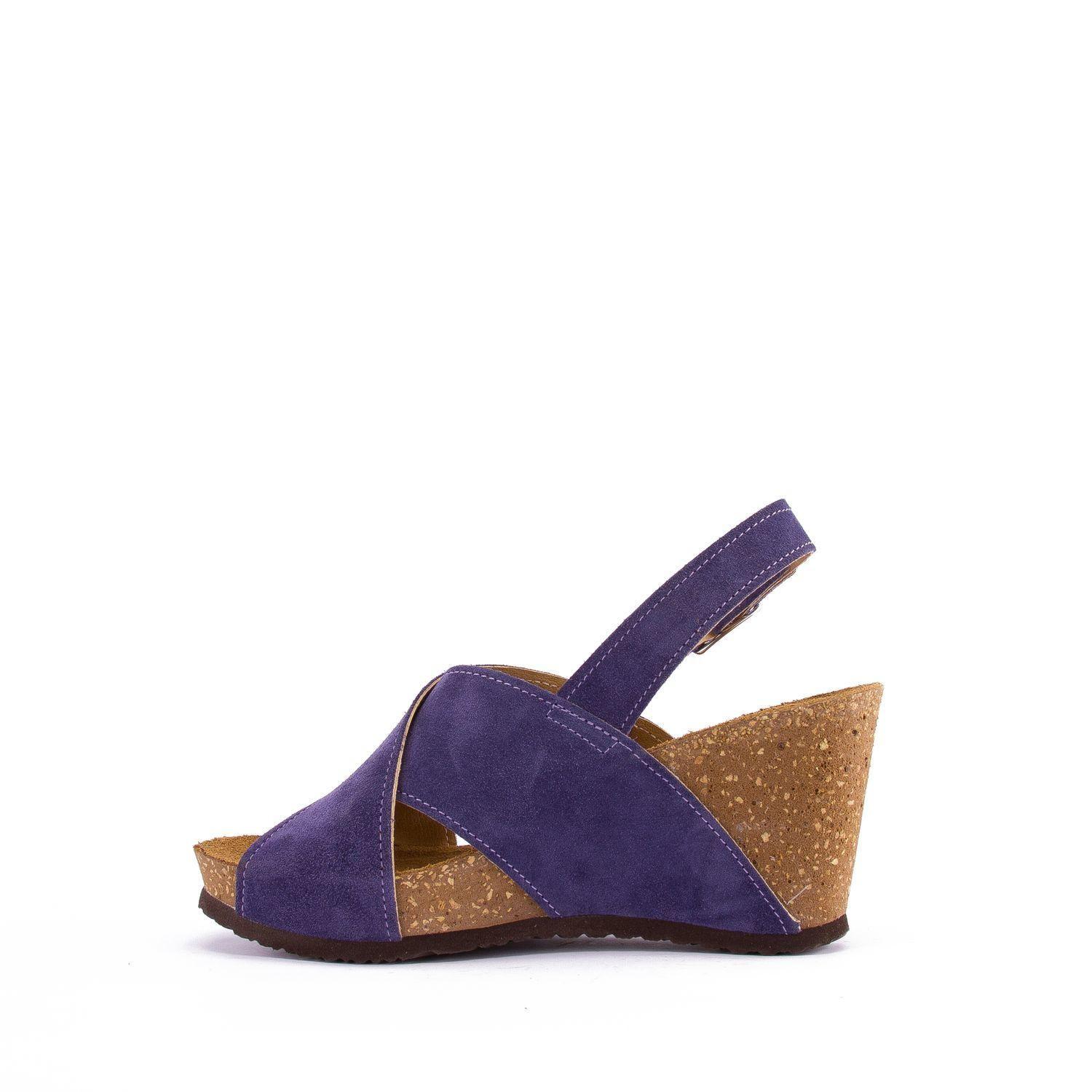 Sandalia  Ambar Casual Morado-4