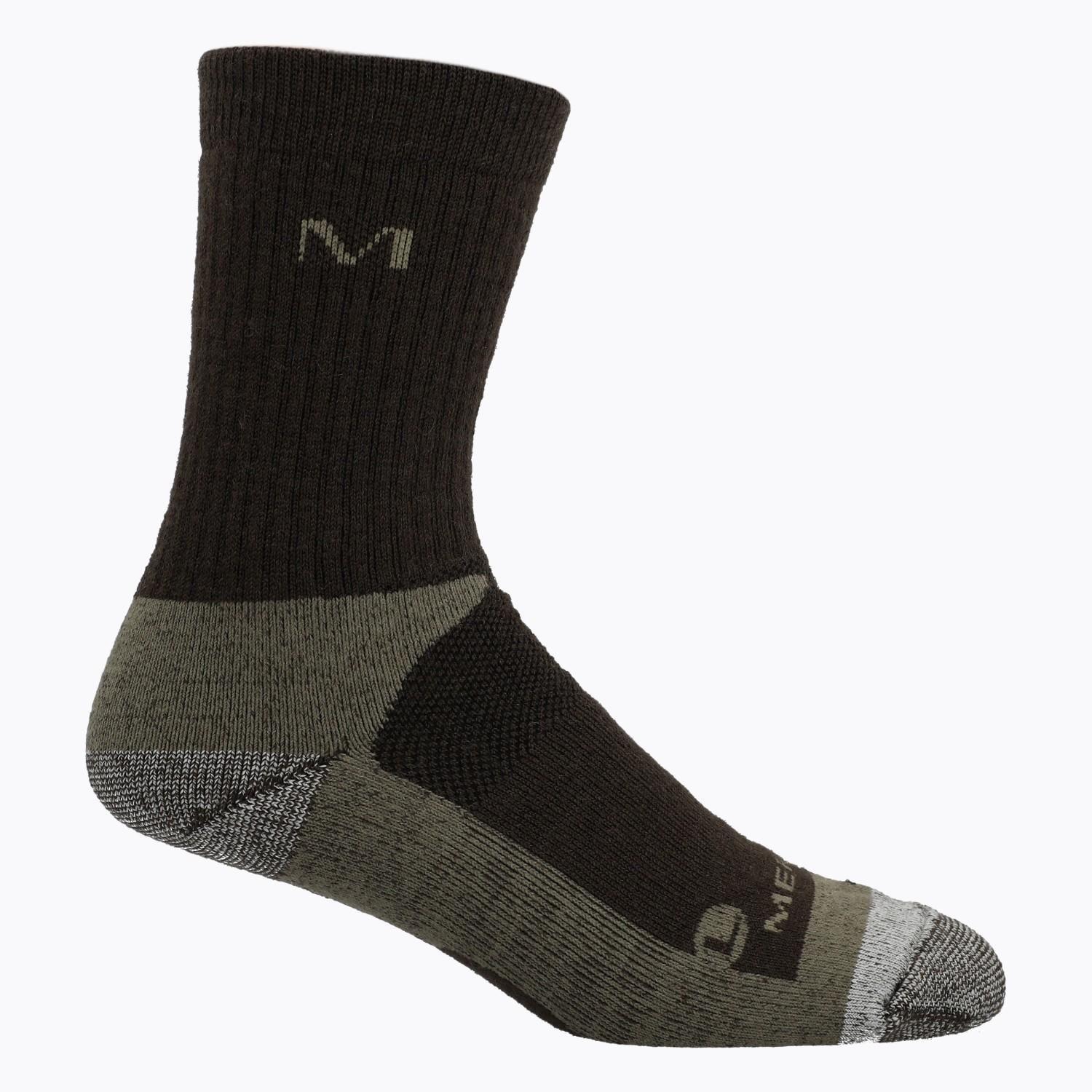 Calcetin Unisex Berk Technical Crew Gris-1